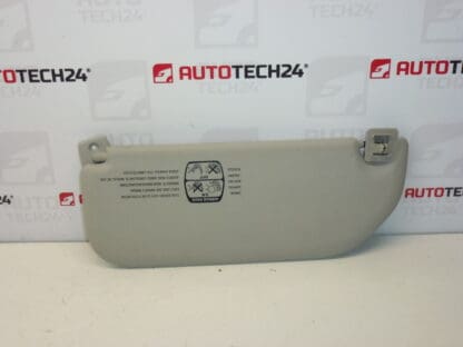 Solskærm Citroën C2 C3 passagerbelysning 8143GS