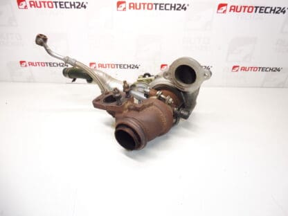 Turbo Citroën Peugeot 1.6 HDI 68KW 88 tusind km 9673283680 TD02H2-07TVT-21