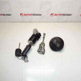 Sæt af låse, switch Box 2 Keys Citroën C3 III 9814453580 1608682880