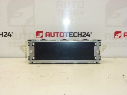 Peugeot 407 computerradioskærm 9665118480 659349