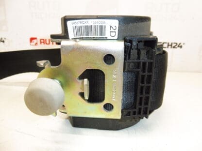 Højre bageste sikkerhedssele Peugeot 207 96587862XX 8975J8 - Billede 2