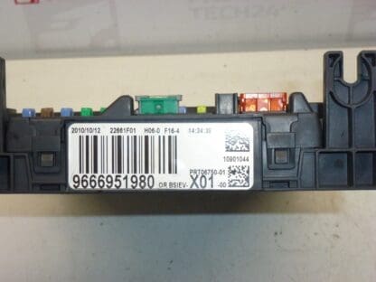 ECU Valeo BSI Citroën Peugeot 9666951980 - Billede 2