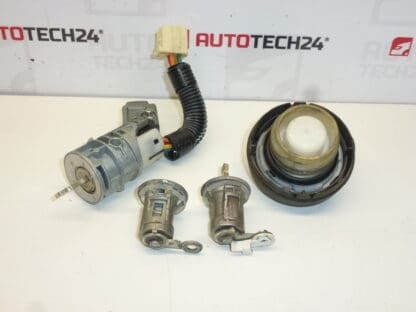 Sæt med låse + 2 plader Citroën C1 Peugeot 107 1608745780 4162FH - Billede 2