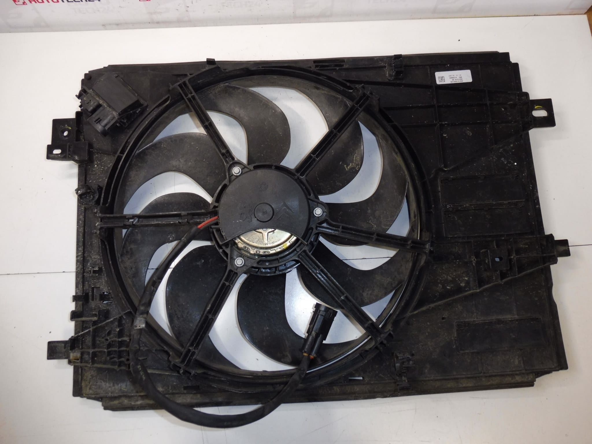 Fan Sahara Citroën Peugeot 9806313580 9836638080 - Billede 2