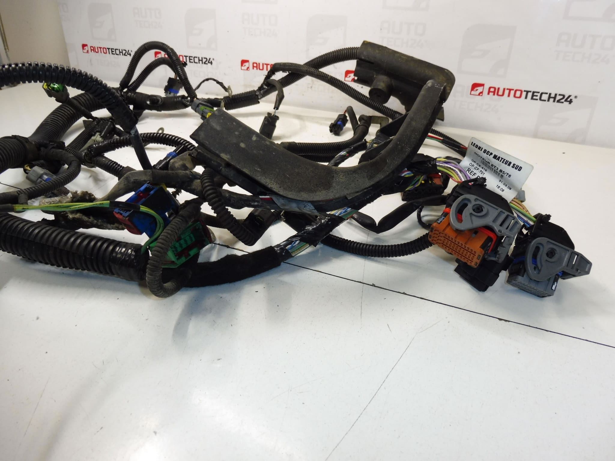 Motor sele 1.4 16V KFU Citroën Peugeot 9685596080 6569VA - Billede 2