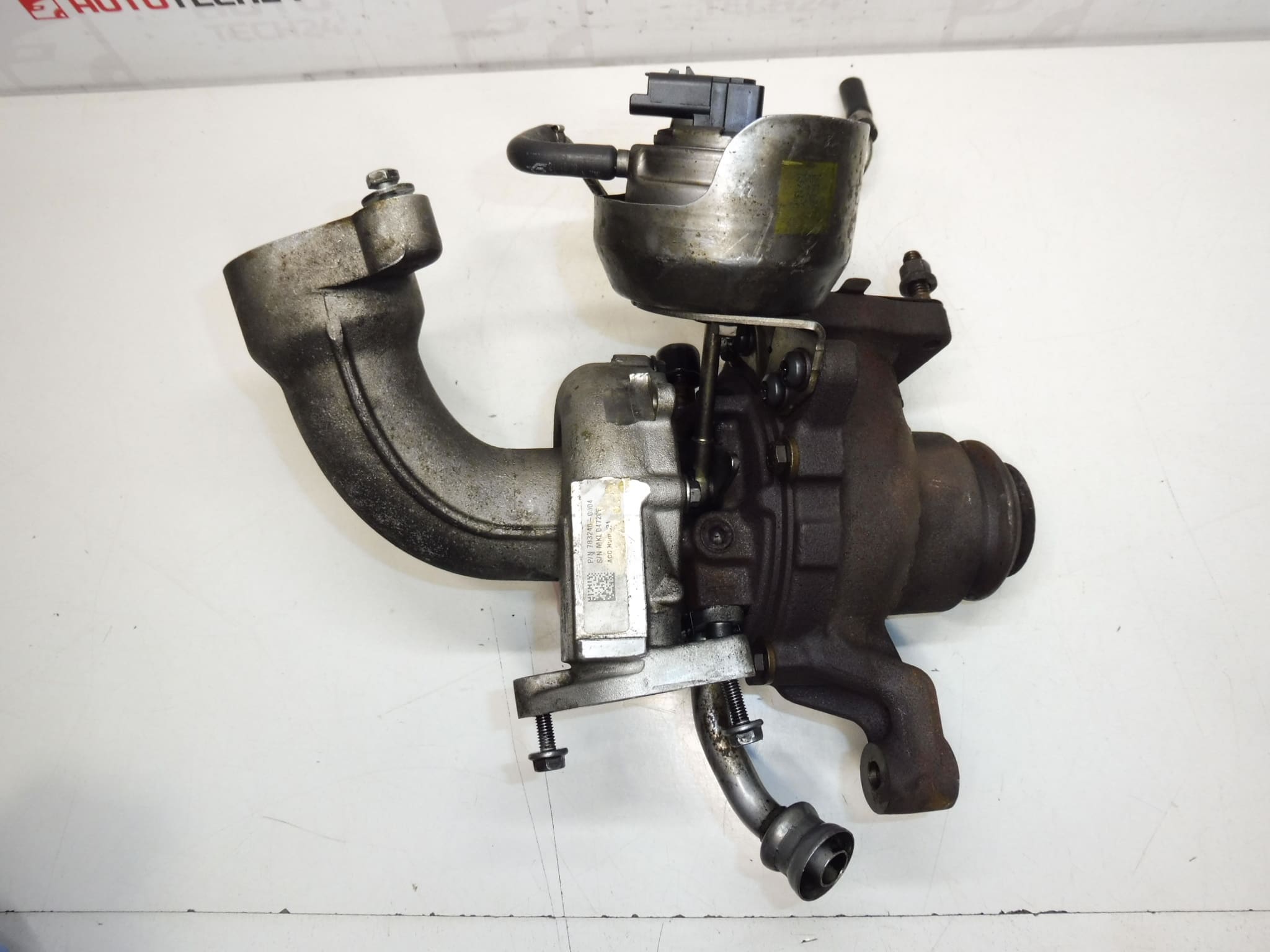 Turbo Citroën Peugeot Garrett 2.0 HDI GTB1449VZ 9688361580 9677062780 - Billede 2